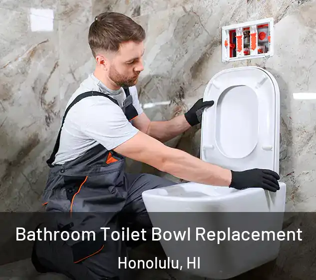  Bathroom Toilet Bowl Replacement Honolulu, HI
