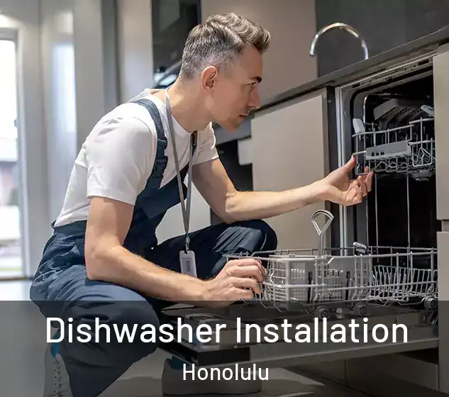 Dishwasher Installation Honolulu