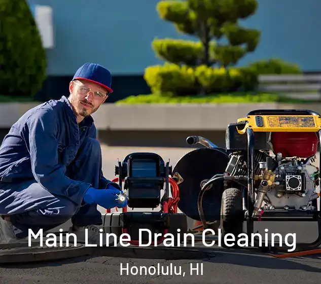  Main Line Drain Cleaning Honolulu, HI