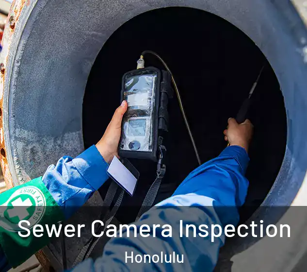  Sewer Camera Inspection Honolulu