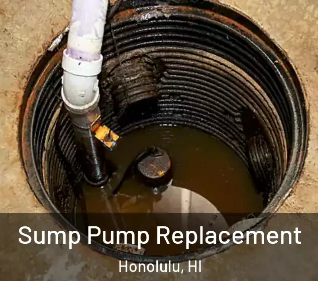  Sump Pump Replacement Honolulu, HI