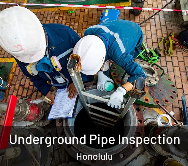  Underground Pipe Inspection Honolulu