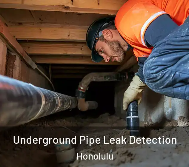  Underground Pipe Leak Detection Honolulu