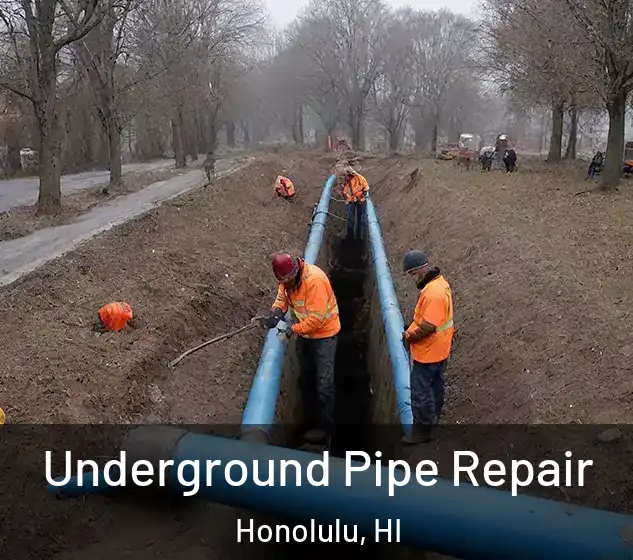  Underground Pipe Repair Honolulu, HI