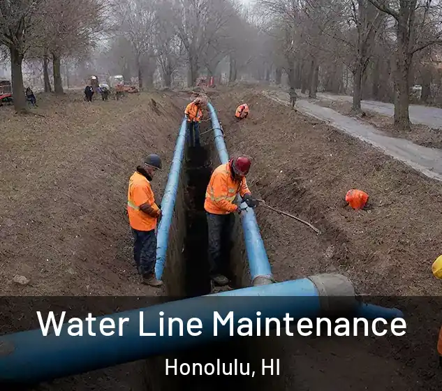  Water Line Maintenance Honolulu, HI