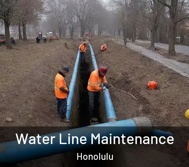  Water Line Maintenance Honolulu