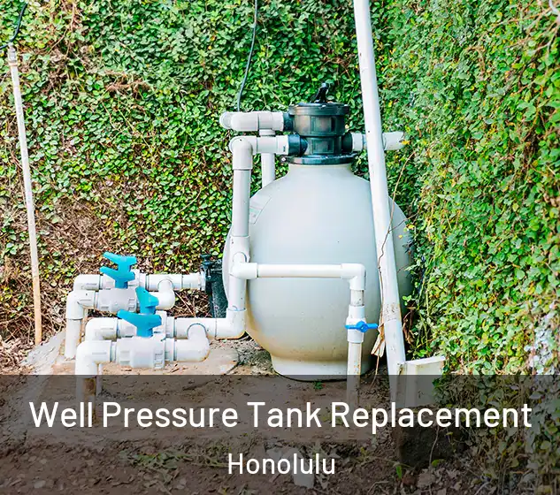  Well Pressure Tank Replacement Honolulu