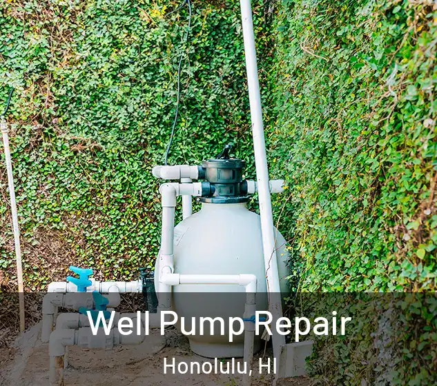  Well Pump Repair Honolulu, HI